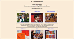 Desktop Screenshot of carolormand.com